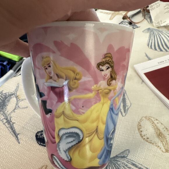Disney PRINCESS princesses ceramic MUG 5"H - Picture 4 of 8
